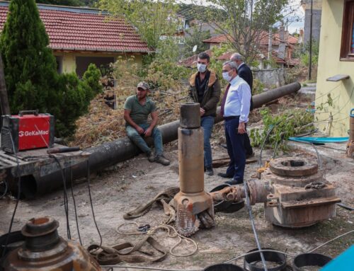 Kütahya Belediyesi ılıca çalışması